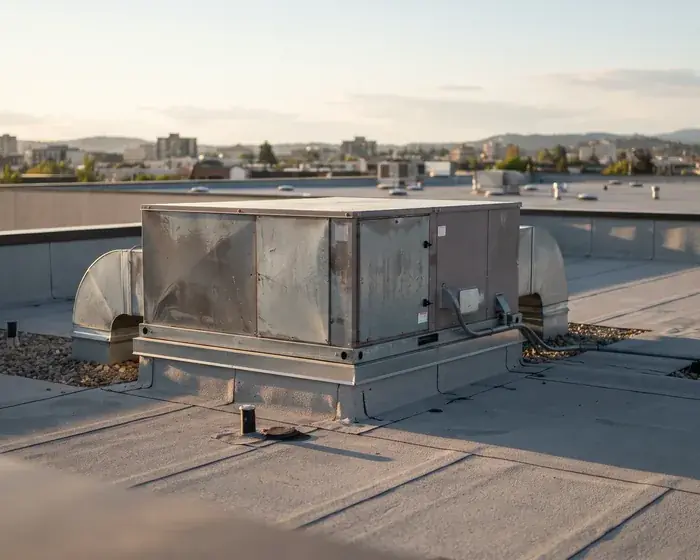 Commercial building serviced by Allstate Air Conditioning